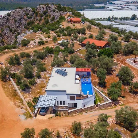 Villa Patara 3 Bedroom With Private Pool Hot Tub Kalkan