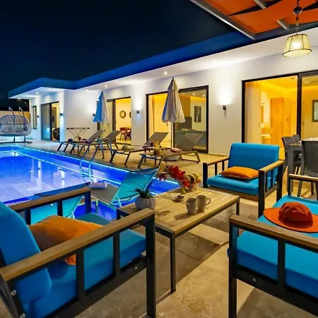 Patara 3 Bedroom With Private Pool Hot Tub Kalkan