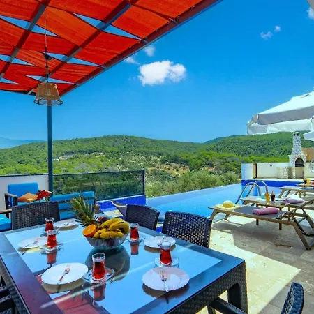Vila Patara 3 Bedroom With Private Pool Hot Tub Kalkan